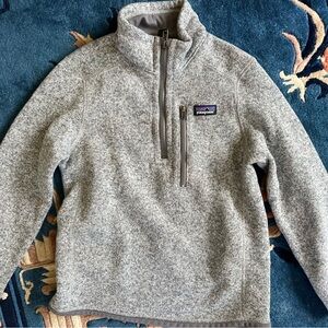 Patagonia Boys' Better Sweater® 1/4-Zip fleece; size XS, 5-6 years (retails $89)